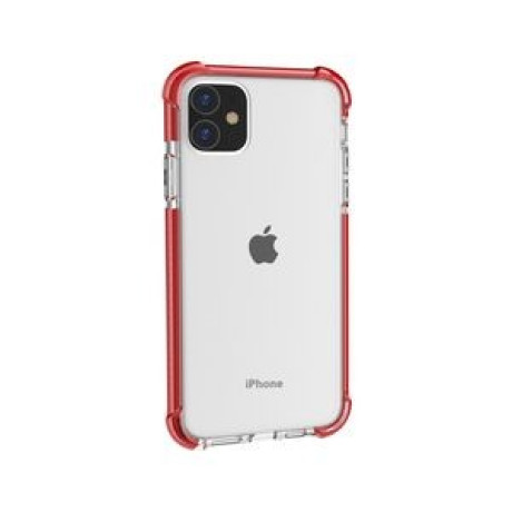 Чохол протиударний TPU + Acrylic Protective на iPhone 11 - червоний