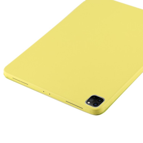 Чехол 3-fold Smart Cover черный для iPad Pro 11 (2020)/Air 10.9 2020/Pro 11 2018- желтый