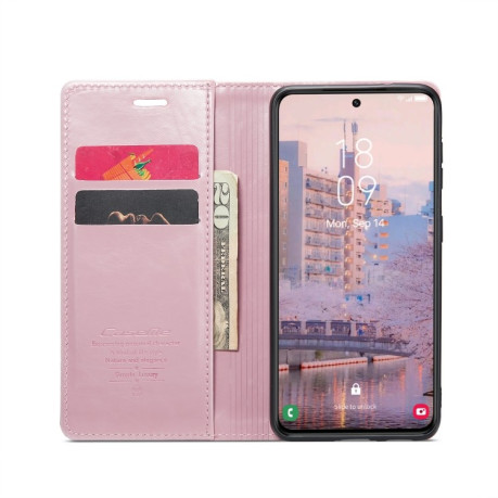 Чехол-книжка CaseMe 003 Series на Samsung Galaxy S23+Plus 5G - розовое золото