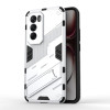 Противоударный чехол Punk Armor для OPPO Reno 12 Pro Global - белый