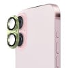 Захисне скло на камеру ENKAY Aluminium Alloy для iPhone 16/16 Plus - зелене