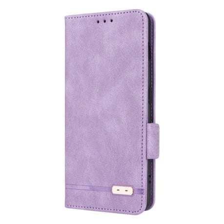 Чохол-книжка Magnetic Clasp Flip для OnePlus 11R / Ace 2 - фіолетовий