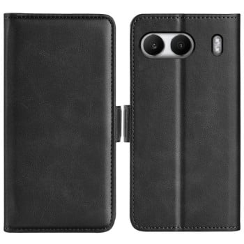 Чехол-книжка с двусторонней магнитной застёжкой на OnePlus Nord 4 - черный