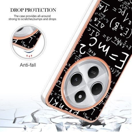 Протиударний чохол Electroplating IMD для Xiaomi Redmi 14C 4G/Poco C75/Redmi A4 5G - Equation