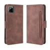 Шкіряний чохол-книжка Wallet Style Skin на Realme C11 - коричневий