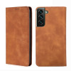 Чехол-книжка Retro Skin Feel Business Magnetic на Samsung Galaxy S23+ 5G - коричневый