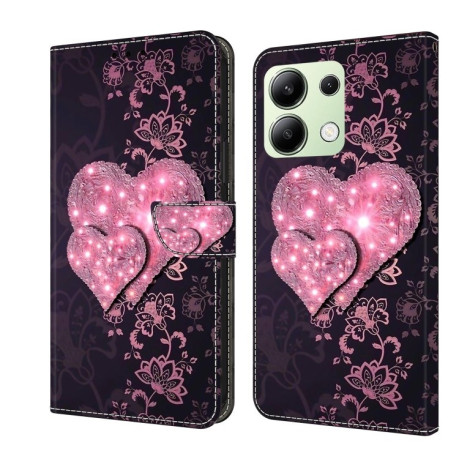 Чохол-книжка Crystal 3D Shockproof Protective Leather для Xiaomi Redmi Note 13 4G - Love