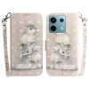 Чохол-книжка 3D Colored Horizontal для Xiaomi Redmi Note 13 Pro 5G/Poco X6 5G - Squirrels