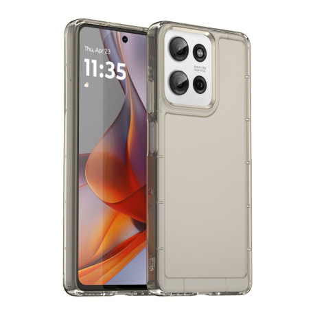 Протиударний чохол Candy Series для Motorola Moto G75 5G - сірий