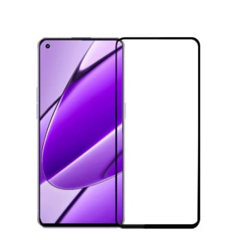 Защитное стекло PINWUYO 9H 3D Full Screen на Realme 11 4G - черное