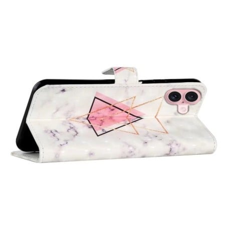 Чохол-книжка Oil Embossed Pattern для iPhone 16 Plus - різнокольорові