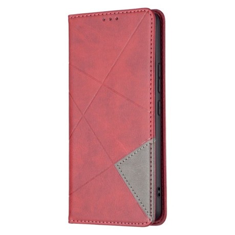 Чехол-книжка Rhombus Texture для Samsung Galaxy A53 5G - красный