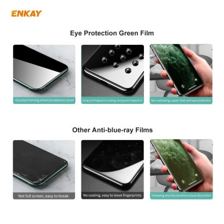 Защитное стекло ENKAY Hat-Prince 0.26mm 9H на Xiaomi Redmi 9 / 9A / 9C - черное