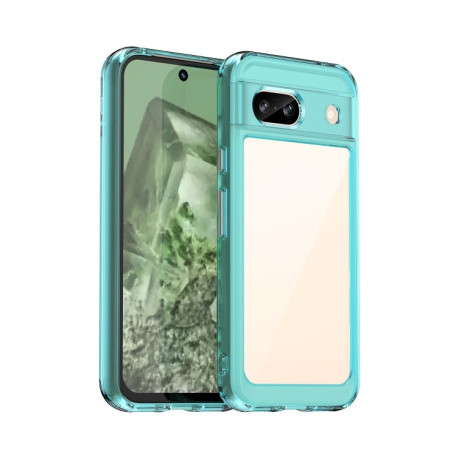 Противоударный чохол Colorful Acrylic Series для Google Pixel 8a - синий