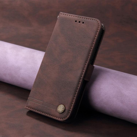 Чехол-книжка Skin Feel Life Tree для OPPO Reno13 Global - коричневый
