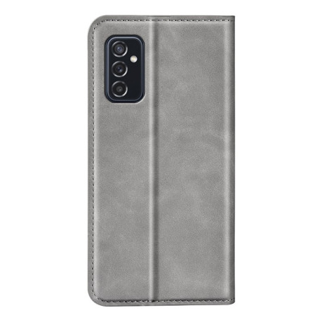 Чехол-книжка Retro-skin Business Magnetic для Samsung Galaxy M52 5G - серый