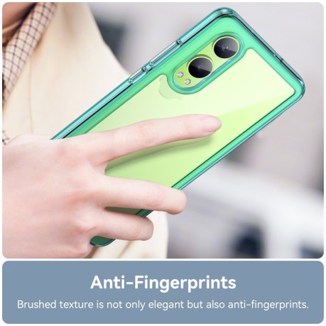 Протиударний чохол Colorful Acrylic Series для OnePlus Nord CE4 Lite - синій