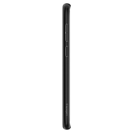 Оригинальный чехол Spigen Liquid Crystal Galaxy S9+ Plus Matte Black