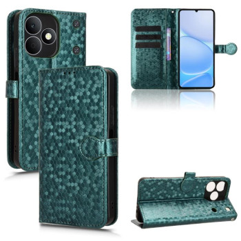 Чехол-книжка Honeycomb Dot на Realme Note 80 4G — зелёный