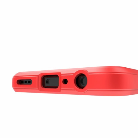 Силиконовый чехол Magic Flannel для Realme 9 Pro Plus/ Realme 9 4G - винно-красный