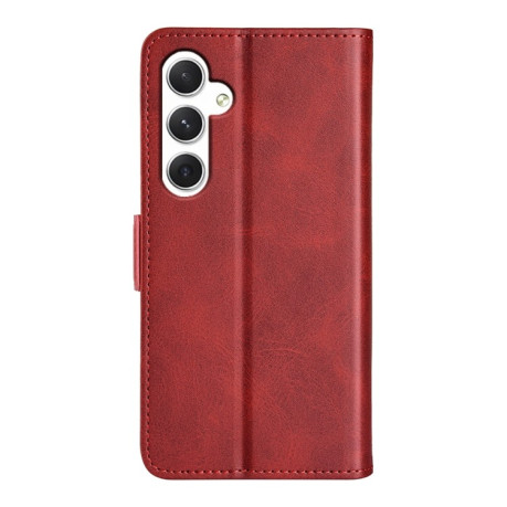 Чохол-книжка Dual-side Magnetic Buckle для Samsung Galaxy S24+ 5G - червоний
