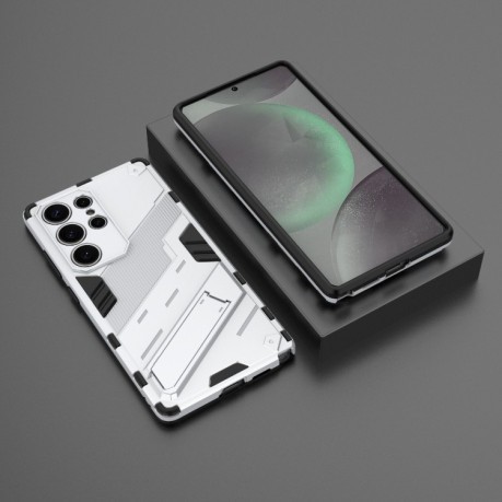 Протиударний чохол Punk Armor для Samsung Galaxy S25 Ultra 5G - білий
