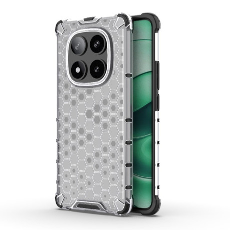 Протиударний чохол Honeycomb на Xiaomi Redmi Note 14 Pro 5G/Poco X7 - білий
