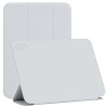 Магнитный чехол-книжка Ultra-thin Non-buckle на iPad mini 6 - серый