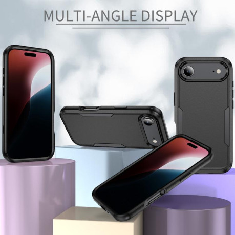 Противоударный чехол Commuter Shockproof TPU + PC для iPhone Air - черный
