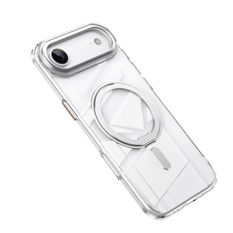 Ударозащитный чехол 360 Rotating MagSafe Magnetic Frosted на For iPhone Air - серебристый