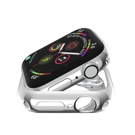 Протиударна накладка Round Hole для Apple Watch Series 3 / 2 / 1 42mm - срібляста