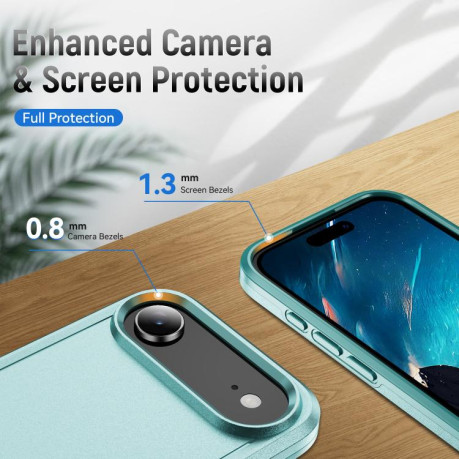 Противоударный чехол Heavy Duty Armor для iPhone Air - зеленый