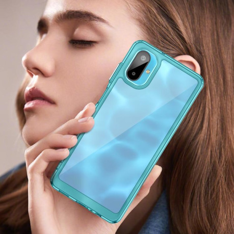Протиударний чохол Colorful Acrylic Series Samsung Galaxy M06 5G - синій