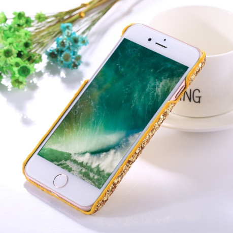 Ударозащитный чехол Glittery Powder на iPhone 6 Plus / 6s Plus - золотой