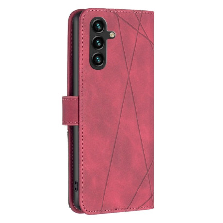 Чехол-книжка Rhombus Texture для Samsung Galaxy A56 5G - красный