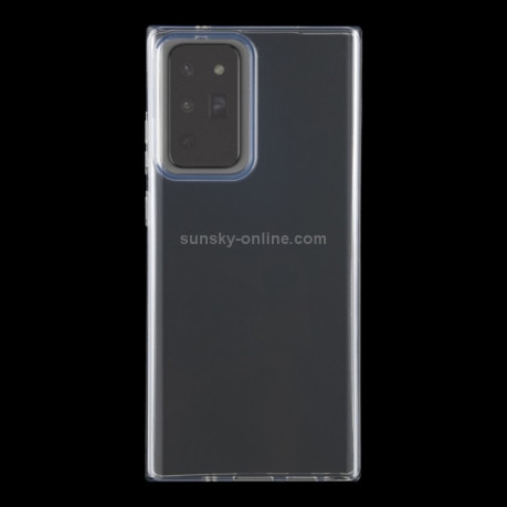 Ультратонкий силиконовый чехол 0.75mm на Samsung Galaxy Note 20 Ultra - прозрачный