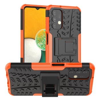 Протиударний чохол Tire Texture Samsung Galaxy A13 4G - помаранчевий