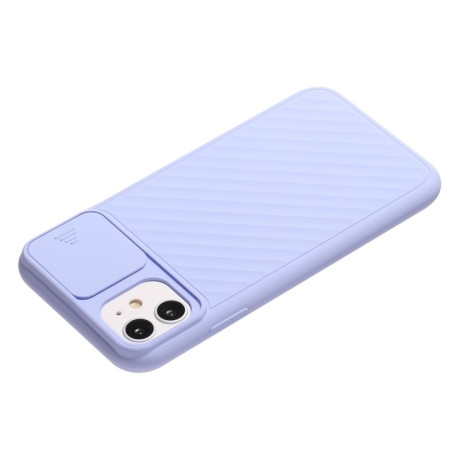 Чехол Sliding Camera на iPhone 11 - голубой