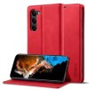 Чохол-книжка LC.IMEEKE Strong для Samsung Galaxy S23 5G - червоний