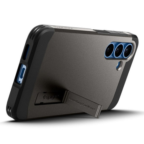 Оригинальный чехол Spigen Tough Armor Mag (Magsafe) на Samsung Galaxy S25 - Dark Gray