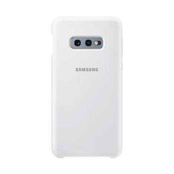 Оригинальный чехол Samsung Silicone Cover для Samsung Galaxy S10e white (EF-PG970TWEGWW)