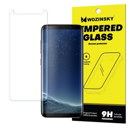Защитное стекло Wozinsky 2.5 D 9H подходит ко всем чехлам на Samsung Galaxy S8 / G950 - прозрачное
