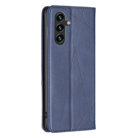 Чехол-книжка Rhombus Texture для Samsung Galaxy A56 5G - синий
