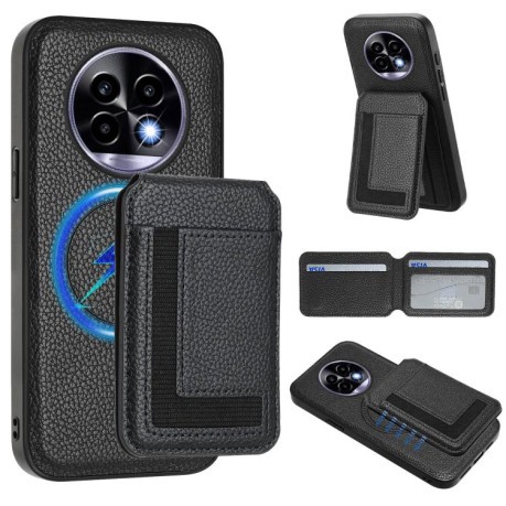 Чохол CX01 Detachable Magsafe Magnetic Card Bag для Realme 13 Pro/13 Pro+ - чорний