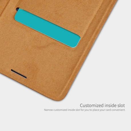 Кожаный чехол-книжка NILLKIN Crazy Horse Texture на Galaxy Note 9 коричневый