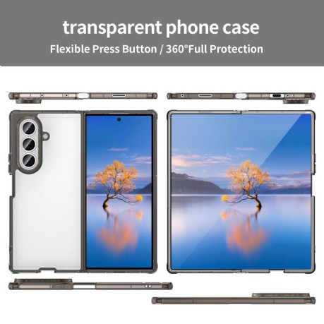 Чехол Airbag Magsafe PC Hybrid TPU для Samsung Galaxy Fold 7 5G - черный