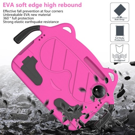 Протиударний чохол Ice Baby EVA Shockproof Hard для Xiaomi Redmi Pad 4G SE 8.7 2024 - Rose Red+Black