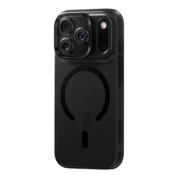 Противоударный чехол Benks Frosted MagSafe Magnetic для iPhone 17 Pro — чёрный