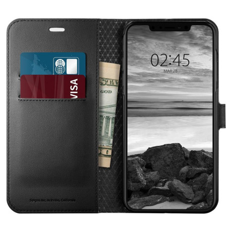 Оригінальний чохол Spigen Wallet S для iPhone XS Max Black