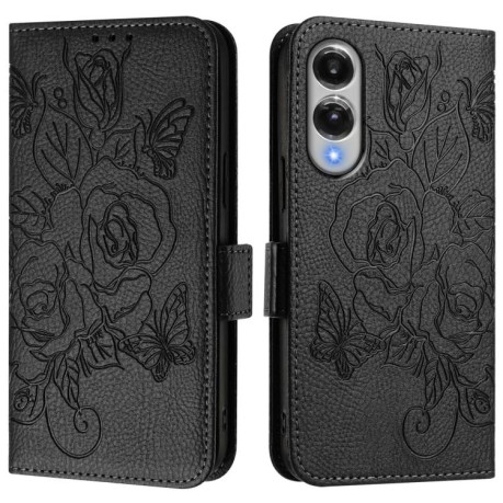 Чехол-книжка Magnetic RFID Anti-theft Leather для Samsung Galaxy S25 Edge 5G - черный